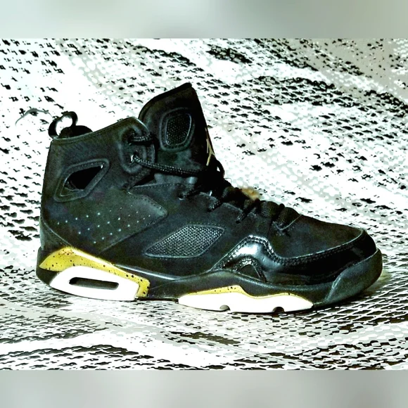 Jordan Shoes Jordan Flightclub 9 Gs Black Metallic Gold 55547231 Size 55y Poshmark